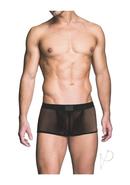 Prowler Red Fishnet Ass-less Trunk - Xlarge - Black