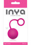Inya Cherry Bomb Silicone Weighted Ball Pink