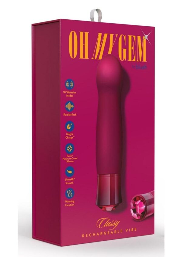 BL OH MY GEM CLASSY GARNET RED