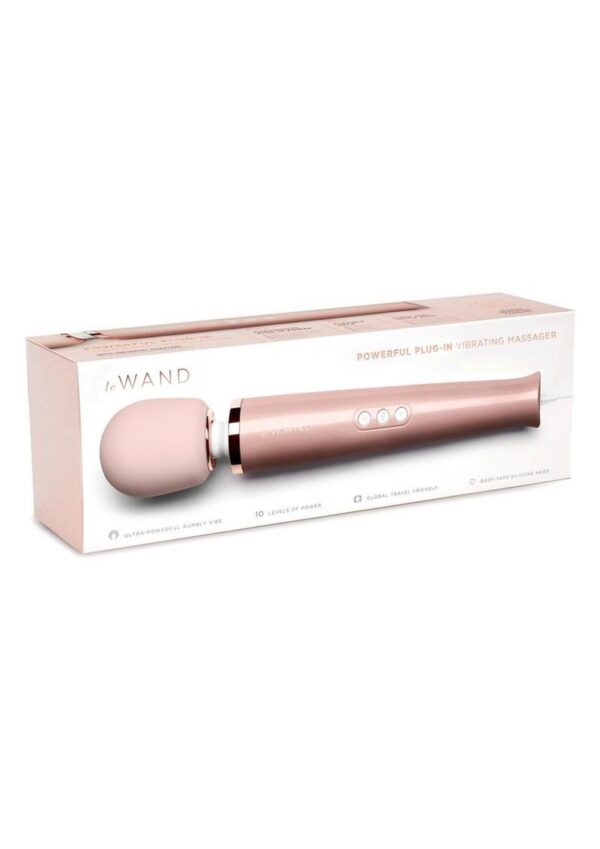 LE WAND POWERFUL PLUG-IN ROSE GOLD
