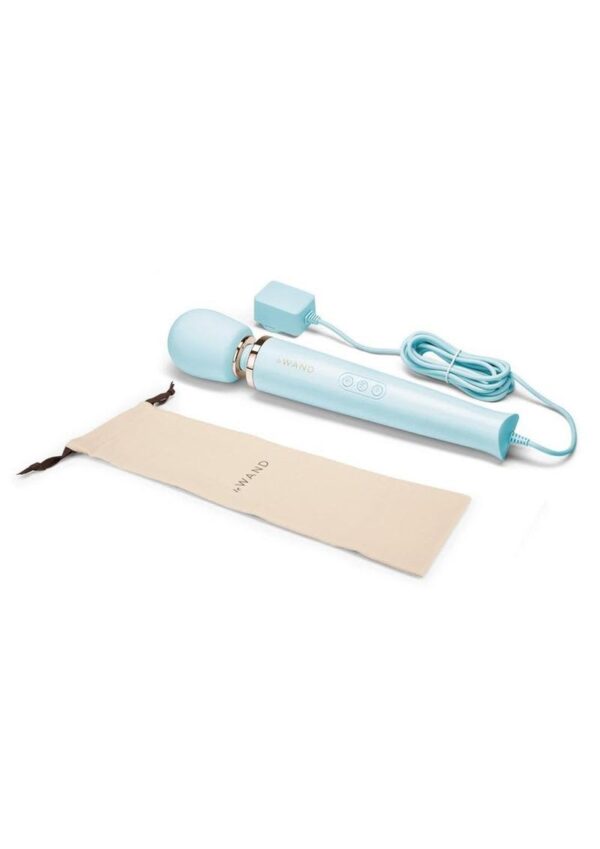 LE WAND PLUG-IN VIBRATING BLUE - Image 2