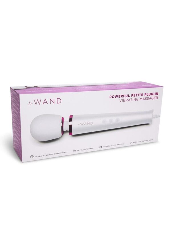 LE WAND POWERFUL PETITE PLUG-IN WHT