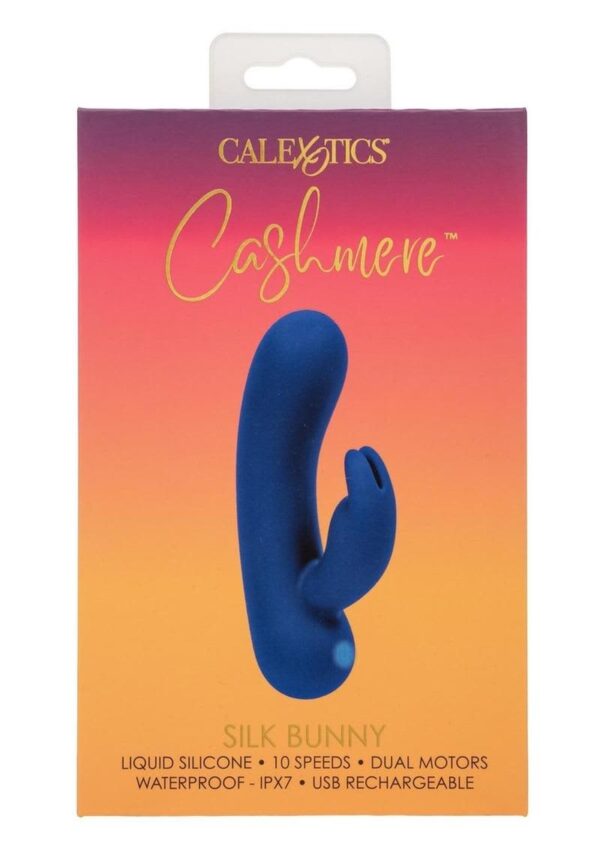 CAL EX CASHMERE SILK BUNNY BLUE