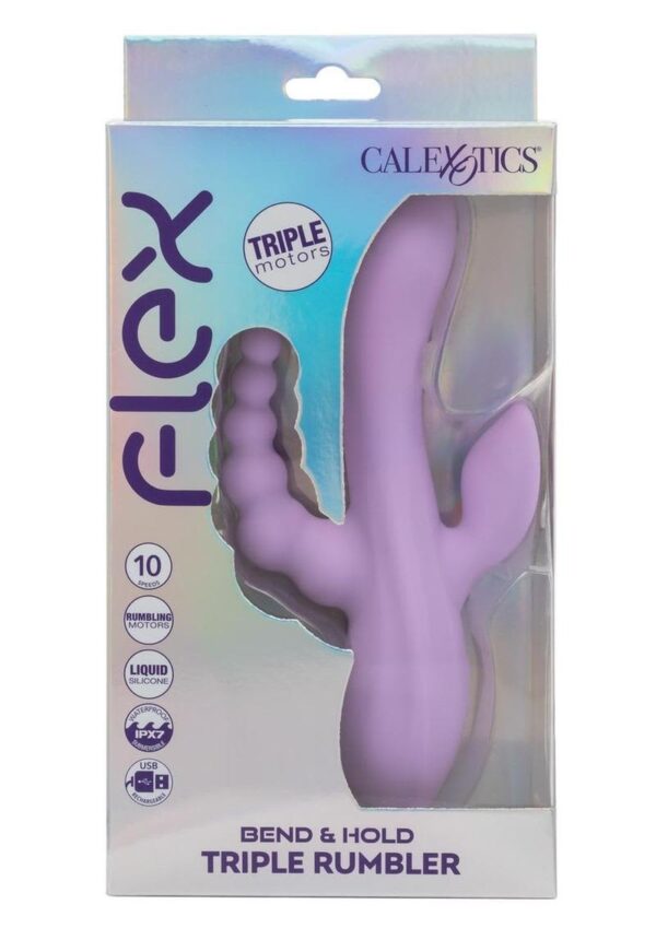 CAL EX FLEX BEND & HOLD TRIPLE RUMBLER LILAC
