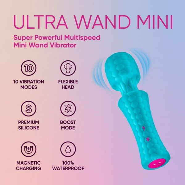 FEMME FUNN ULTRA WAND MINI AQUA - Image 2