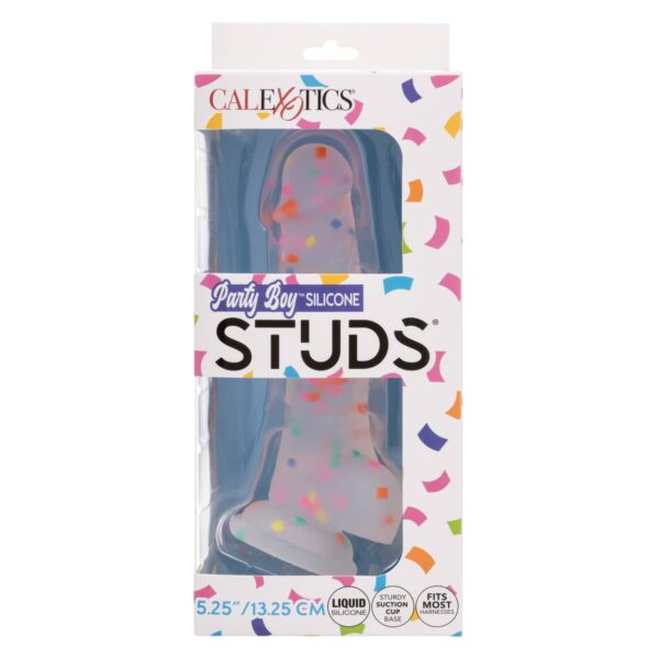 CAL EX PARTY BOY SILICONE STUDS 5.25"