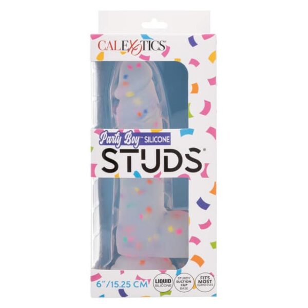 CAL EX PARTY BOY SILICONE STUDS 6"
