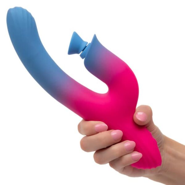 CAL EX ELATION DUAL STIMULATOR W/SUCTION - Image 3