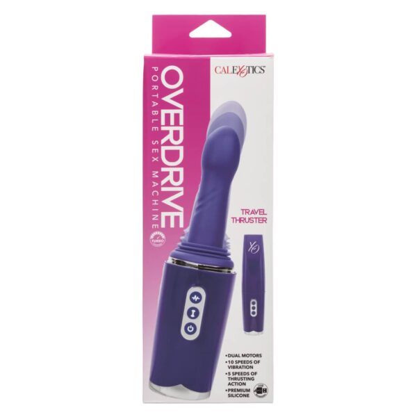 CAL EX OVERDRIVE PORTABLE SEX MACHINE PURPLE