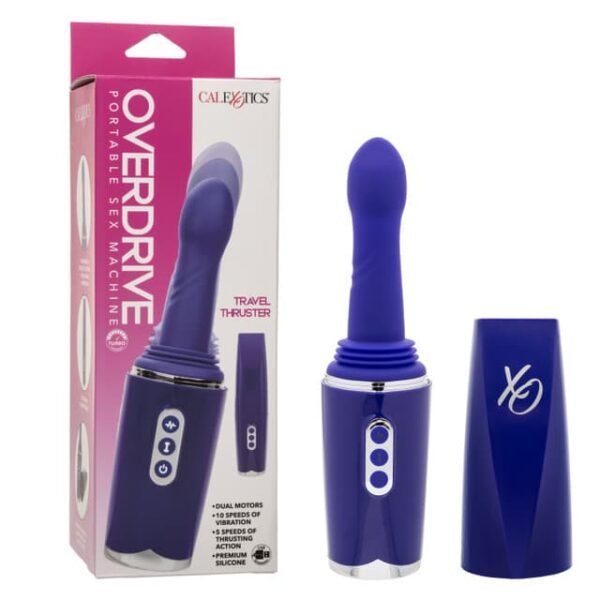 CAL EX OVERDRIVE PORTABLE SEX MACHINE PURPLE - Image 2
