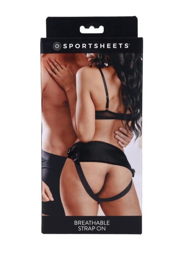 SS BREATHABLE STRAP ON BLK
