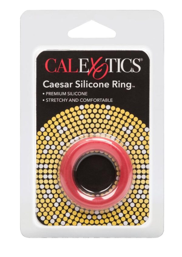 CAL EX CAESAR SILICONE RING RED