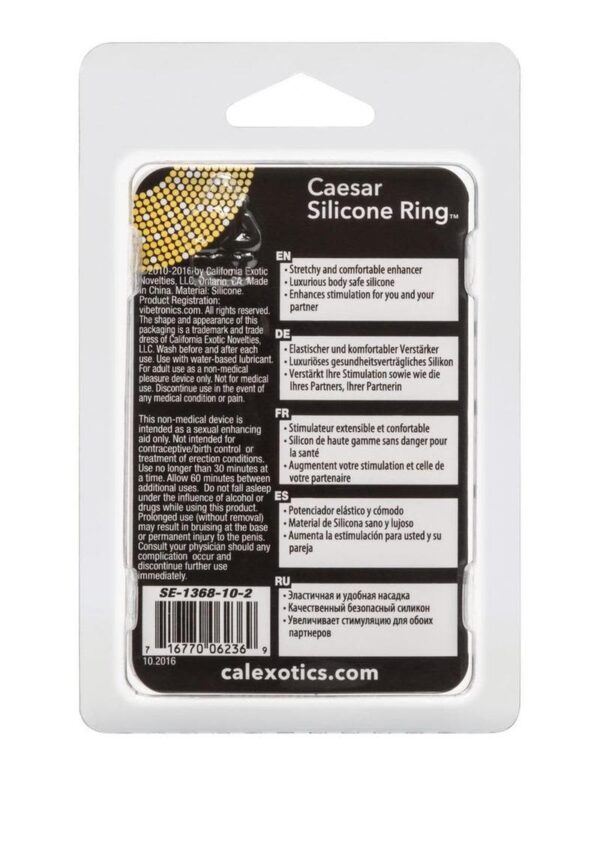 CAL EX CAESAR SILICONE RING RED - Image 2