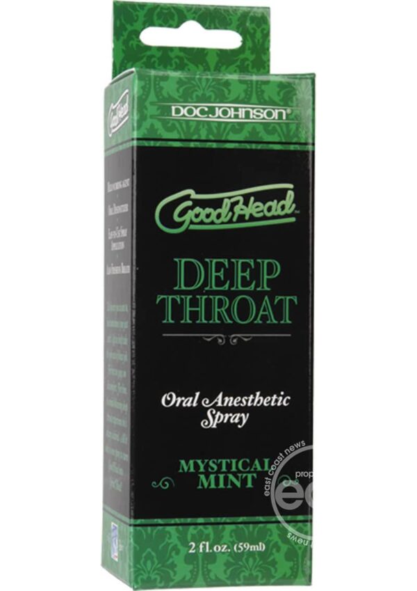 DJ GOODHEAD DEEP THROAT MINT SPRAY 2 OZ