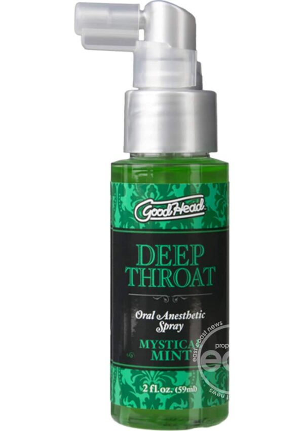 DJ GOODHEAD DEEP THROAT MINT SPRAY 2 OZ - Image 2