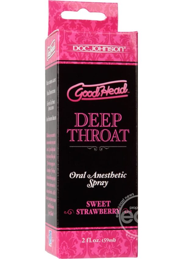 DJ GOODHEAD DEEP THROAT STRAW 2OZ