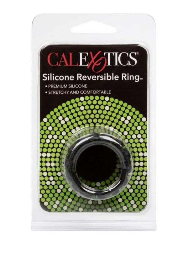 CAL EX SILICONE REVERSIBLE RING BLK