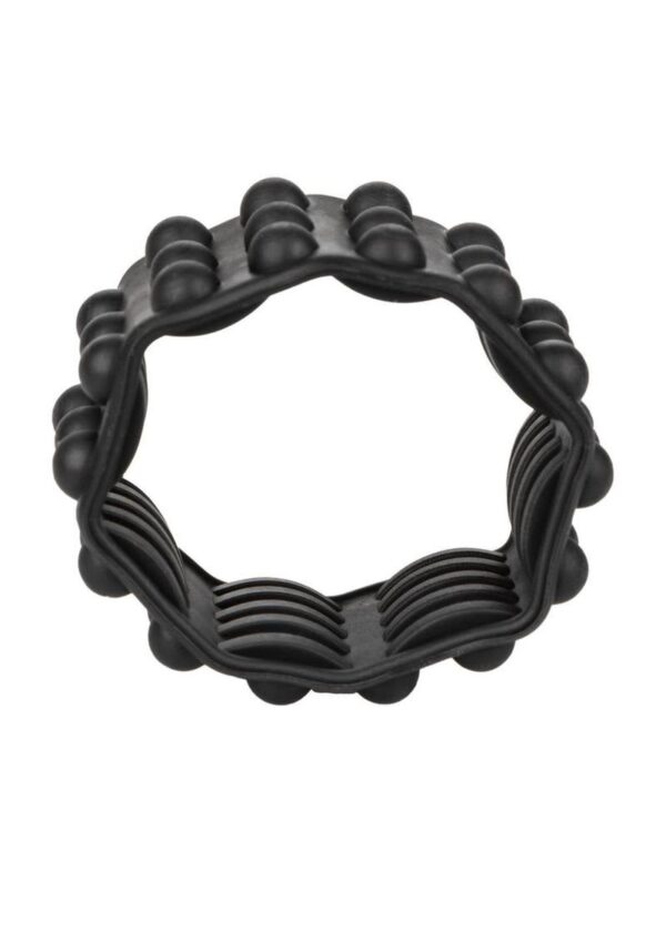 CAL EX SILICONE REVERSIBLE RING BLK - Image 2