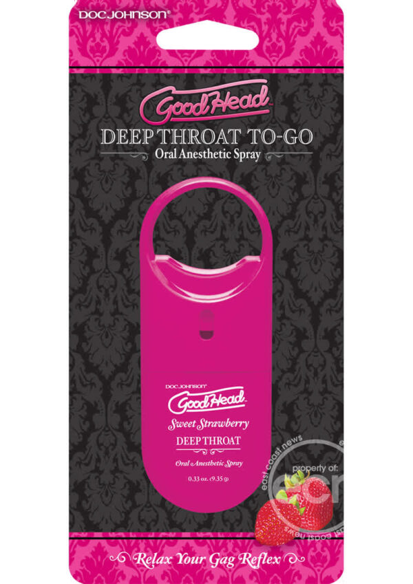 DJ GOODHEAD DEEP THROAT TO GO STRAWBERRY
