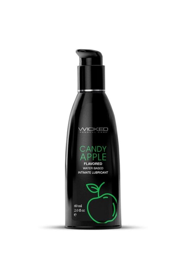 WICKED AQUA FLAVORED 2OZ CANDY APPLE