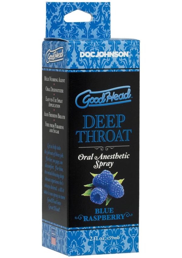 DJ GOODHEAD DEEP THROAT BL RASP 2OZ