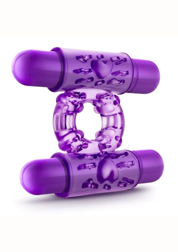 BL DOUBLE PLAY DUAL VIB C-RING PURP - Image 2