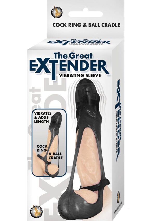 NASSTOYS THE GREAT EXTENDER VIB SLEEVE BLACK