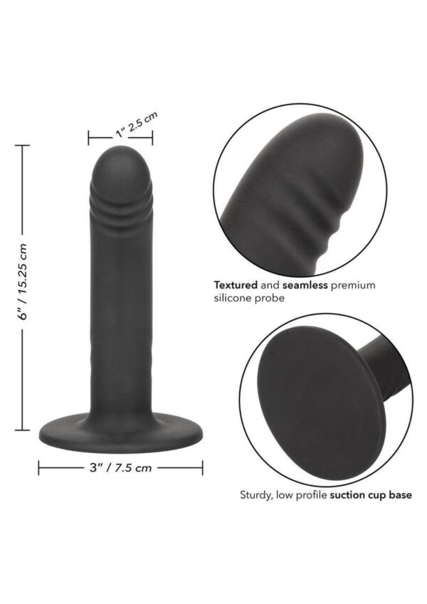 CAL EX BOUNDLESS 6" RIDGED PROBE BLK - Image 2