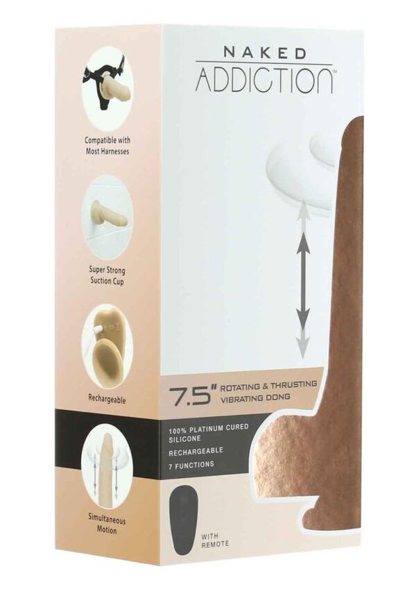 BMS NAKED ADDICTION 7.5 ROTATING & THRUS