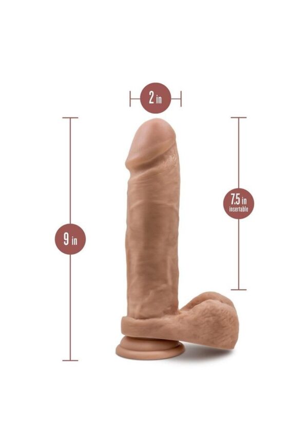 BL DR. SKIN SILICONE 9" DR. JULIAN MOCHA - Image 3