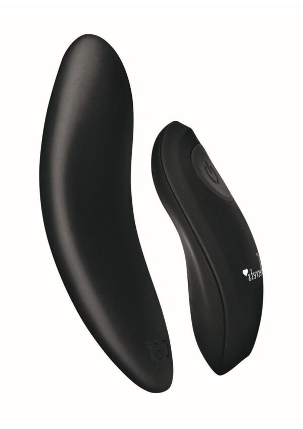 SECRETS MICROFIBER G-STRING & VIBE BLK QS - Image 3