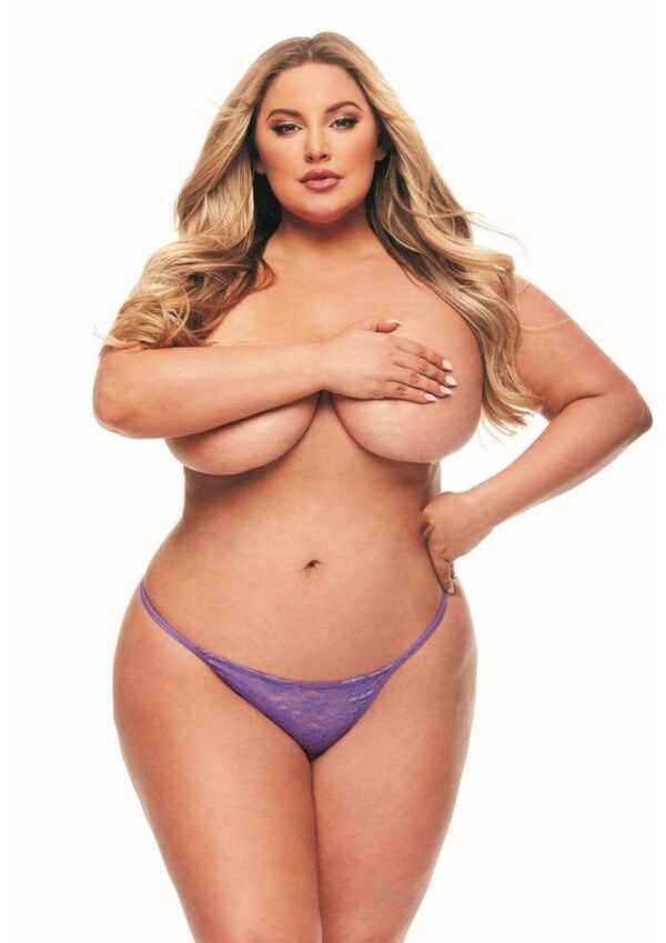 SECRETS LACE G-STRING & VIBE PURP QS - Image 2