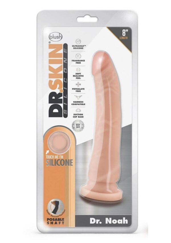 BL DR. SKIN SILICONE 8" DR. NOAH