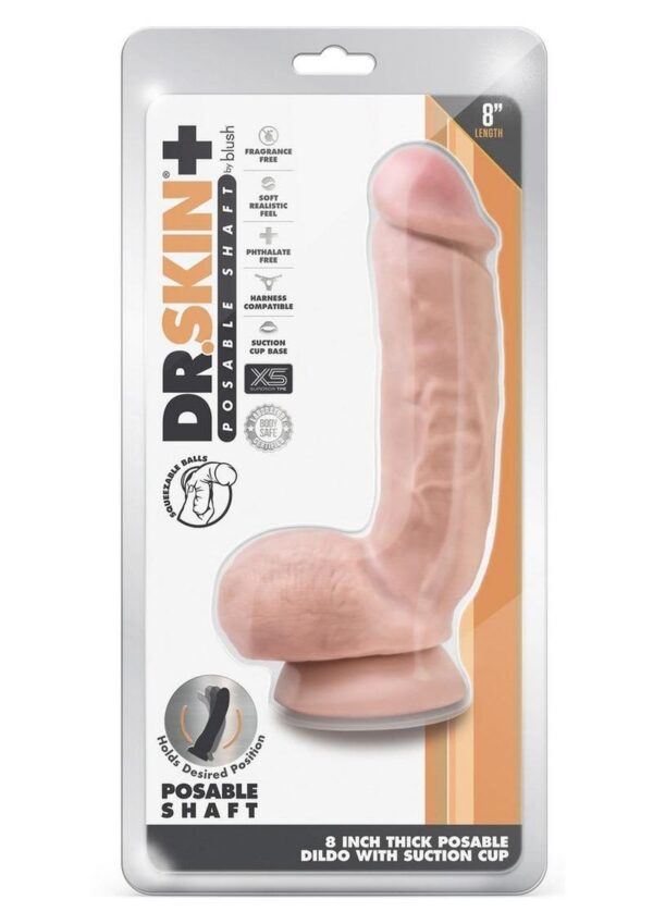 BL DR. SKIN+ 8" POSABLE THICK W/BALLS