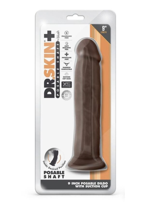 BL DR. SKIN+ 9" POSABLE SHAFT CHOC