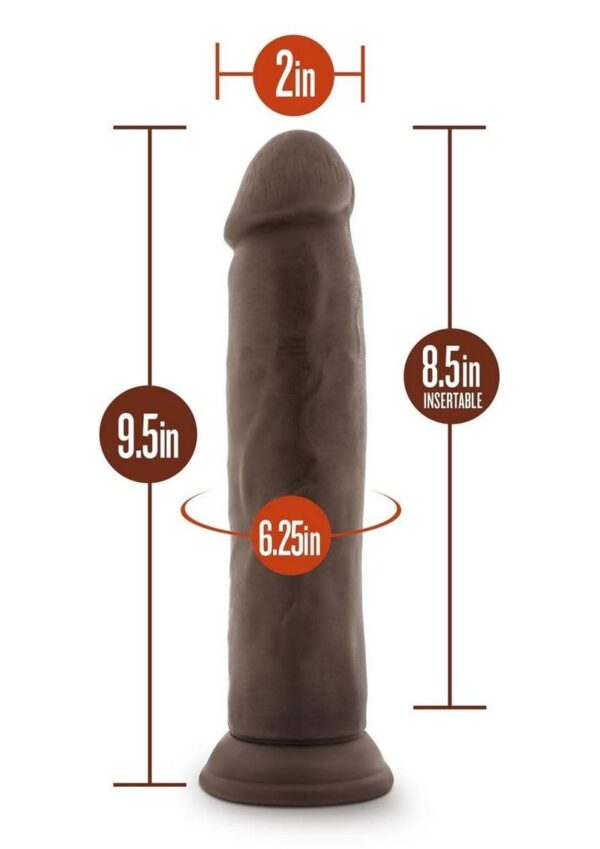 BL DR. SKIN+ 9" POSABLE SHAFT CHOC - Image 3