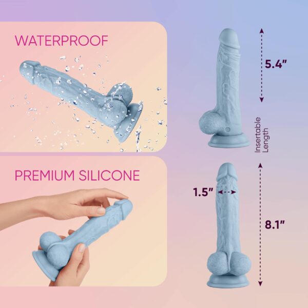 FEMME FUNN VORTEX TURBO BALLER LIGHT BLUE - Image 3