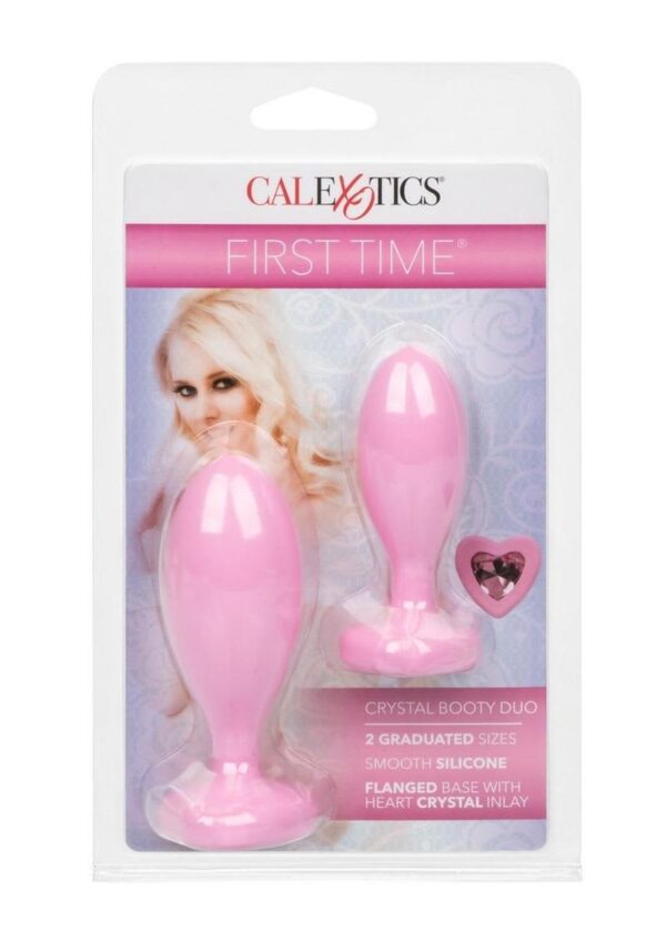 CAL EX FIRST TIME CRYSTAL BOOTY DUO PINK