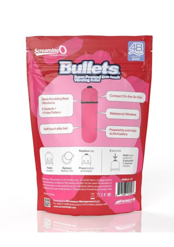 SCREAMING O BULLETS 4B PINK - Image 3