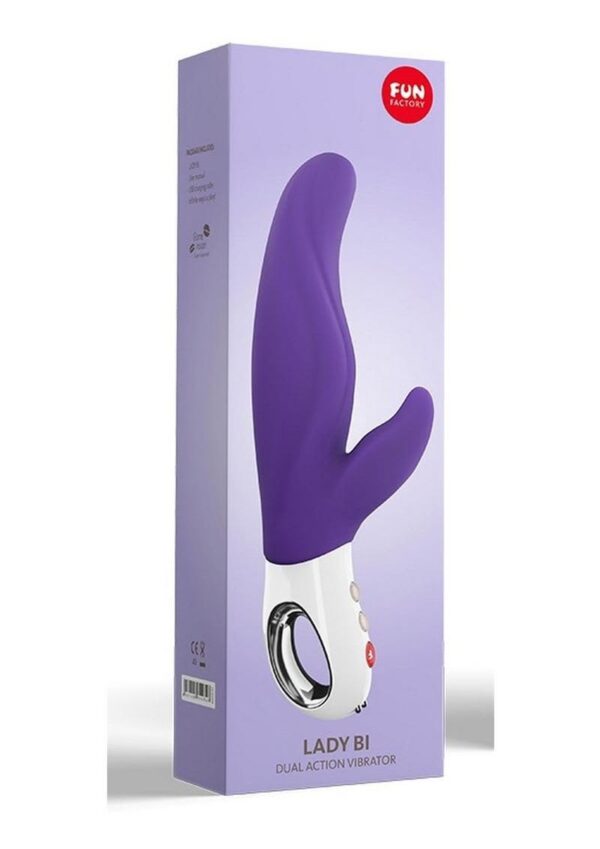 FUN FACTORY LADY BI DUAL VIBRATOR PURPLE