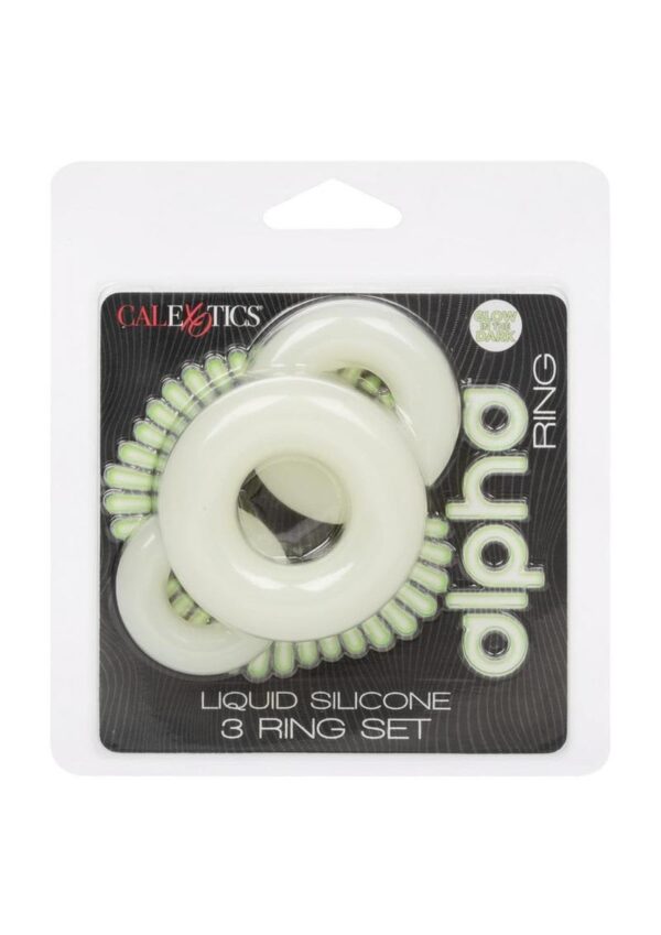 CAL EX ALPHA LIQUID SIL 3 RING SET