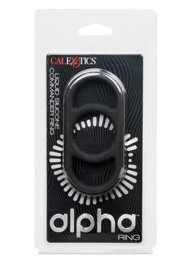 CAL EX ALPHA LIQUID COMMANDER RING BLK
