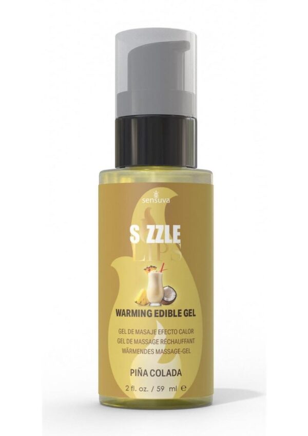 SENSUVA SIZZLE LIPS PINA COLADA 2OZ