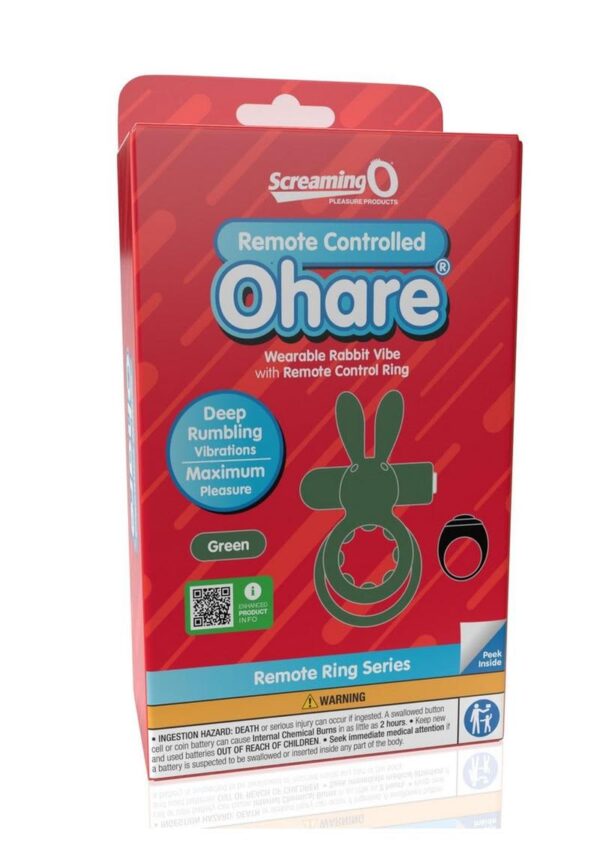 SCREAMING O OHARE REMOTE RING GREEN