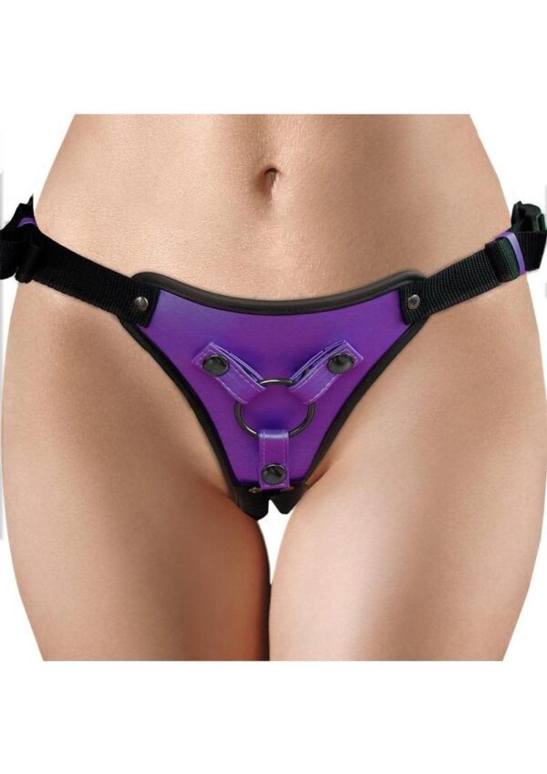 SOA OUCH! METALLIC STRAP-ON METALLIC PURP - Image 2