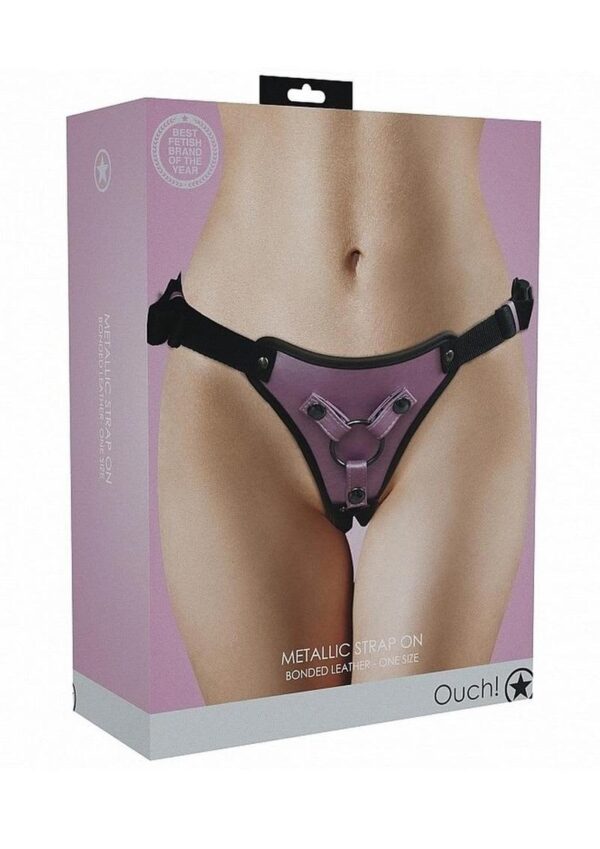 SOA OUCH! METALLIC STRAP-ON ROSE