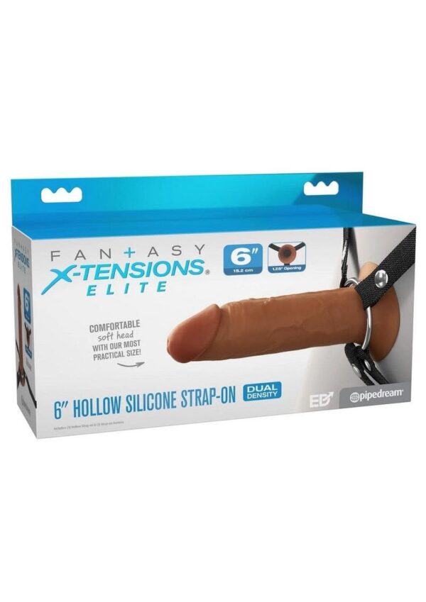 PD FANTASY X-TENSIONS ELITE HOLLOW 6" TAN