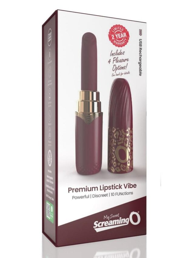 SCREAMING O PREMIUM LIPSTICK MERLOT
