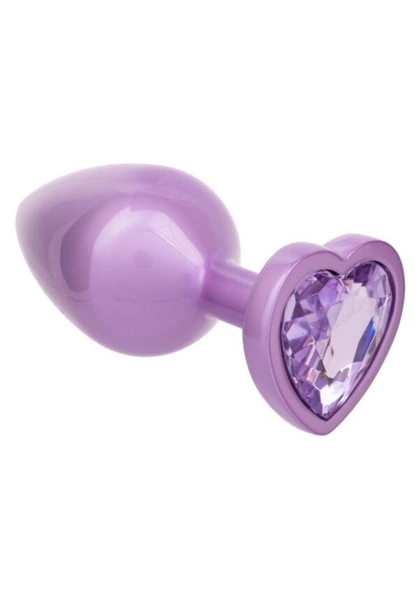 CAL EX JEWEL AMETHYST HEART PLUG PURPLE LARGE - Image 2