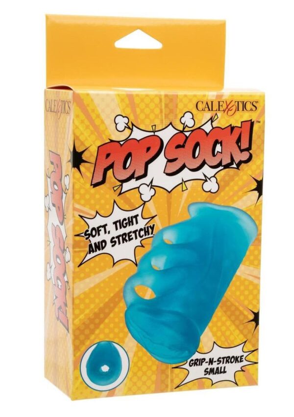 CAL EX POP SOCK GRIP-N-STROKE SMALL BLUE